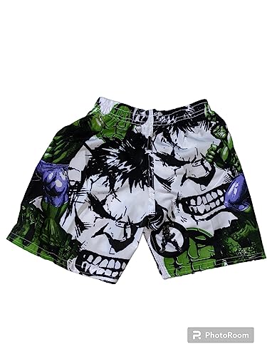 Kit 10 shorts infantil masculino personagens (6)
