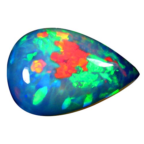 Opale naturelle éthiopienne poire 19x12 mm pour création de bijoux en vrac