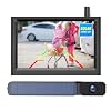 AUTO-VOX Solar Powered Wireless Reversing Camera Kit, 3 Mins DIY Installation, Clear Image Backup Camera with IP68 Waterproof for Cars and Van