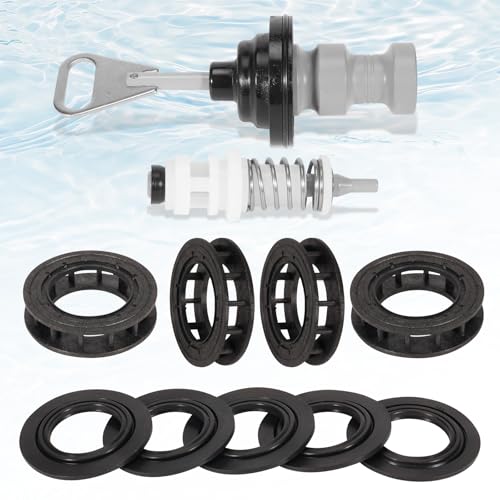 Dilomber 5600SXT Water Softener Rebuild Kit Replacement for Fleck 5600SXT Digital Softener Valve Water Softener Standard Piston 60102-71 Seal & Spacer Kit 60125 (60125-20) Brine Valve 60032