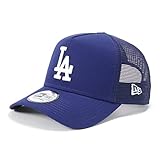 [ニューエラ] newera メッシュキャップ 9FORTY A-Frame Trucker 14666208 N139AT010 MLB ロサンゼルス・ドジャース 大谷翔平 LAダークロイヤル 青 ONSPOTZ別注 メンズ レディース 帽子 キュウフォーティー aフレーム 940にゅーえら深めBBキャップ お出かけ紫外線カット 流行トレンドデザイン 機能性ぼうし