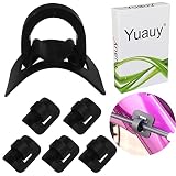 Yuauy 5 Sets (5 PCs Base + 5 PCs Clip) MTB Bike Cable Guide Brake Cable Shift Cable Derailleur Cable