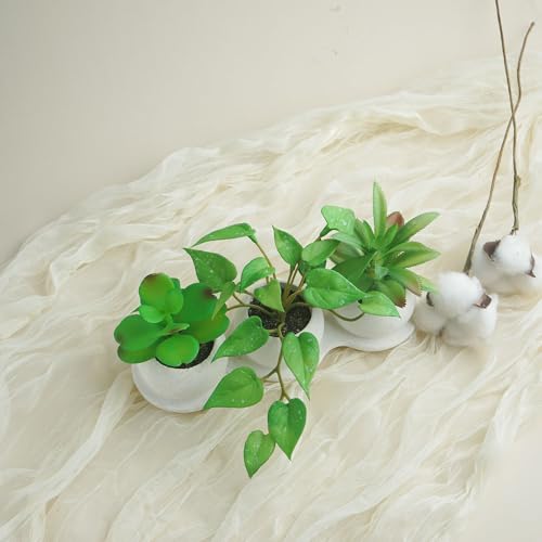 Airbirhom Artificial Succulents Plants Set,Faux Succulents in Pots,Assorted Small Succulent Artificial Indoor Decor for Desk,Shelf,Home,Office,Bathroom,Living Room - Cosy Home Interiors Airbirhom Artificial Succulents Plants Set,Faux Succulents in Pots,Assorted Small Succulent Artificial Indoor Decor for Desk,Shelf,Home,Office,Bathroom,Living Room - Image 4