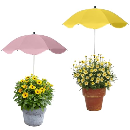 Pflanzenschirm im Freien 2 Stück Pflanzenschirme für Outdoor-Pflanzen Plant Shade für Den Garten Im Freien Gartenschirm Sonnenschutz Gartenschirm Outdoor-Schutzhülle für Topfpflanzen Blumen Gemüse