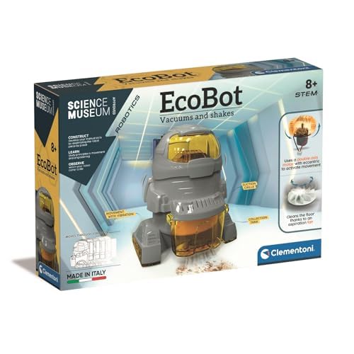 Clementoni Galileo-Robotics – Saug-Roboter, Robotik für kleine Ingenieure, Einstieg in die Elektronik, High-Tech für Schulkinder, Spielzeug für Kinder ab 8 Jahren von Clementoni 59109