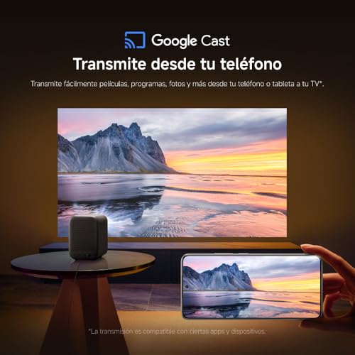 Miniatura 9 de Xiaomi Smart Projector L1 Eu, Autoenfoque, Proyección De Hasta 120 Pulgadas, Luminosidad 200 Lm, Mín: 160 Lm 15 Min Ansi, Sistema Operativo Google Tv