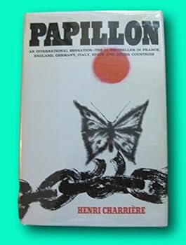 Rare PAPILLON by Henri Charriere - 1st HCDJ 1970 - near fine - Guiana prison escape