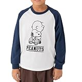 キッズ ピーナッツ スヌーピー 長袖 Tシャツ 子供服 ベビー服 男の子 女の子 ロンT トップス PEANUTS 94254281-130H
