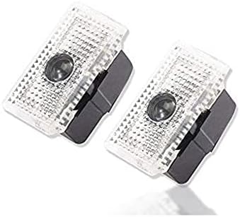 CoolKo Tesla Newest Upgraded Tesla Led Welcome Light Courtesy Door Projector Light Ghost Shadow Lights - Tesla Model X S 3 Y