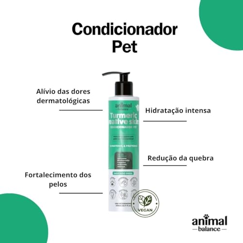 Condicionador Pet Dermatológico Animal Balance Hidratação Profunda