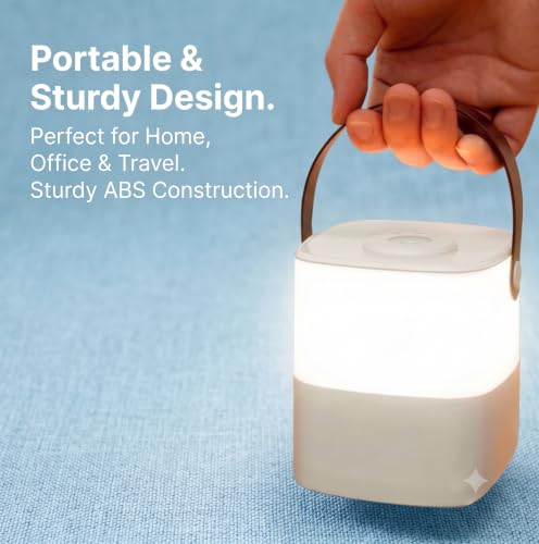 Image of LED Table lamp with 3 Color Modes, 900 lumens, Eye-Comfort Lighting, Touch Control, and an 800mAh Rechargeable Battery.