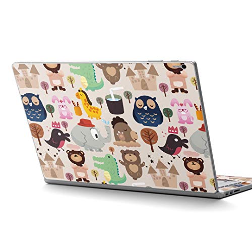 igsticker Surface Book2 Book3 15inch ��p �X�L���V�[�� �T�[�t�F�X �u�b�N 15�C���`�p �V�[�� 007678 �A�j�}�� ���� �͗l �F �� ���j