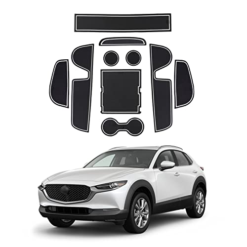 Porte-gobelet haut de gamme et tapis de console pour Mazda CX30
