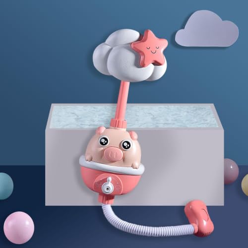 Douche bain bébé électrique pour calmer la peur de l'eau avec jet 360°
