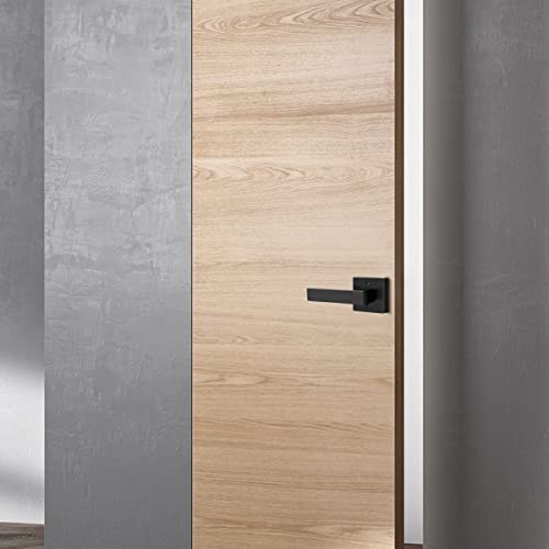 Probrico Heavy Duty Half Dummy Lever in Matte Black, Non-Turning Interior Inactive Door Handle for Clost Pantry, Left or Right Handed by Probrico - Used condition - Image 3