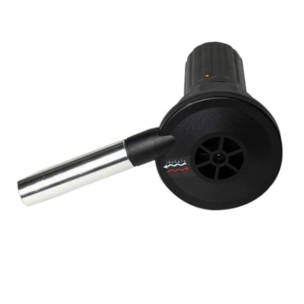 1 Pezzo BBQ Whitewood, Ventilatore Portatile per Barbecue, Ventilatore Portatile Alimentato a Batteria/Strumento di accensione per Barbecue da Campeggio all'aperto Picnic a Carbone
