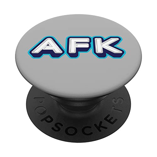AFK loin du joueur de clavier a dit PopSockets PopGrip Interchangeable