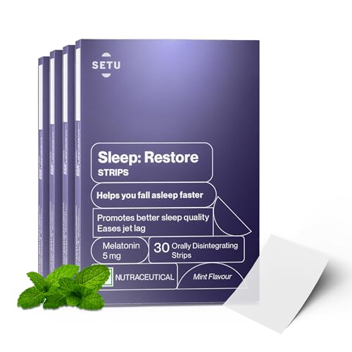 Setu Sleep Restore Melatonin 5mg Oral Dissolving Strips — Melatonin Sleep Supplements