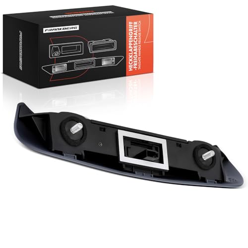 Frankberg Heckklappengriff Türschloss 2-polig Schwarz Kompatibel mit Corsa D S07 Corsa D Kasten/Schrägheck S07 Corsa MK III (D) S07 Replace# 13188288