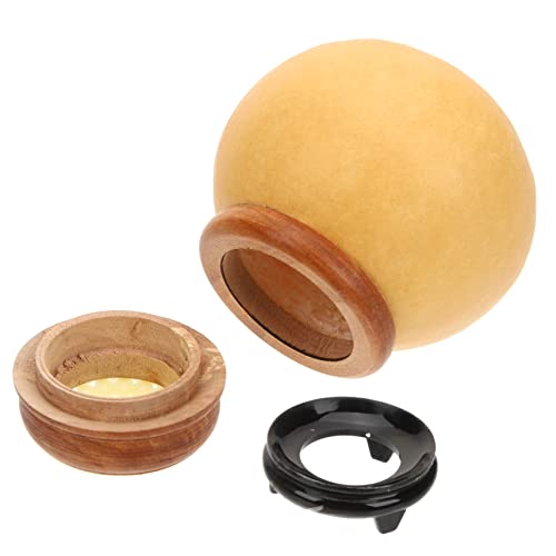 Amosfun Cricket Pot Kürbiskäfig Tragbarer Käfig Haushaltsbehälter Für Kürbisse Vorratsdose Aus Kürbis Spinnen-terrarium Behälter Mit Deckel Kürbisglas Grillhütte Cricket-glas Hölzern Khaki