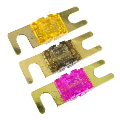 Fusible audio de voiture plaqué or pour des basses pures lors de vos trajets quotidiens