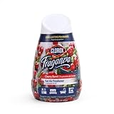 Clorox Fraganzia Gel Air Freshener Cone, Cherry Burst Scent - No-Plug, Battery-Free Air Freshener for Small Rooms, Closets, Kitchens, Bathrooms, Offices and More, 6 Ounce