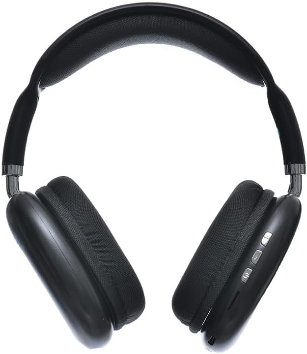 Generic STN-01 Wireless Over-Ear Headphones, side view with controls