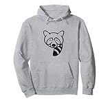 Joli dessin de raton laveur Sweat à Capuche