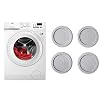 AEG L6FBA484 wasmachine voorlader/energieklasse E & A4WZPA02 trillingsdemper/fabrikantnummer: 9029795276 / anti-vibratiekussen / set van 4 / veilige stand voor uw apparaten 4,5 cm