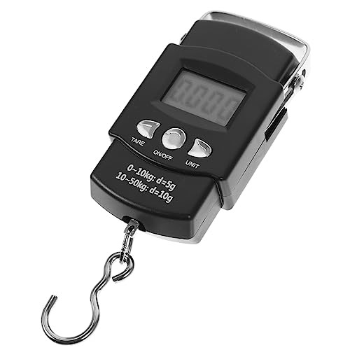 PRETYZOOM Electronic Scale Fishing Scale 50kg Digital Tape Measure Home Outdoor Portable Scale
