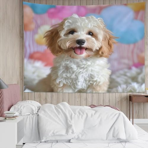 Poster mural Cockapoo imprimé 3D pour réchauffer l'ambiance du salon - 5