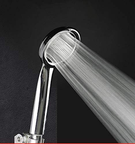 Prysznice ręczne, 1 szt. Dysza ABS Akcesoria łazienkowe Wysokociśnieniowa, oszczędzająca wodę, chromowana głowica prysznicowa żyrandol