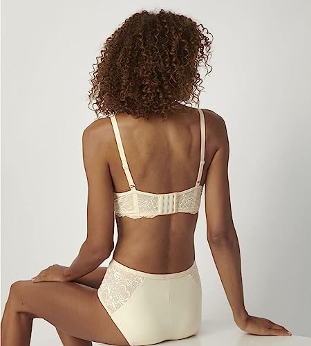 Triumph Donna Amourette Charm N03, Non-Wired Bra, Creamy Dream, 3E - 3