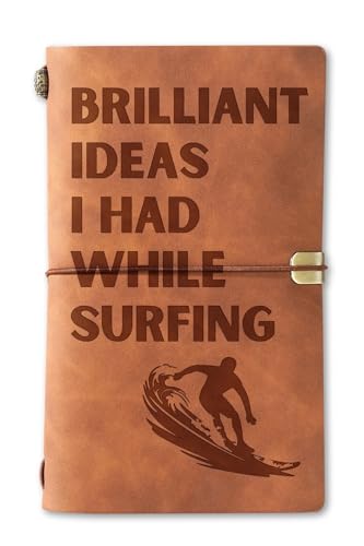 InnoBeta Surfing Gifts for Men, Surfer Journal Notebook with