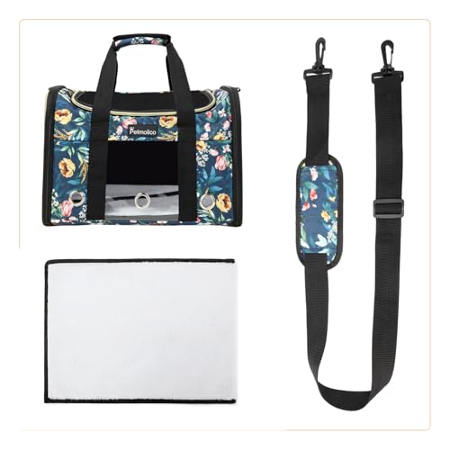 Petmolico Bolsa De Transporte Para Gatos Com Laterais Macias Para Gatos Pequenos E Médios, Filhotes