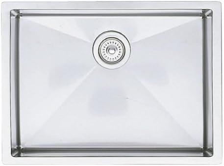 Blanco 515822 16-Inch Precision R10 Single Bowl Undermount Sink, Stainless Steel