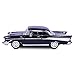 Motormax 1957 Chevy Bel Air Hard Top 1/18 Diecast Model Car Red