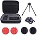 HOLACA Carrying Case Compatible for Insta360 ONE X 360 Action Camera Including Tripod Curved Flat Mount 3M Tape Storage EVA Bag