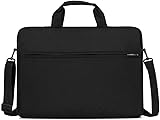 Dynotrek Unisex Adult Tonner 14 Inch Laptop Sleeve Case Cover Pouch With Shoulder Strap For HP Lenovo Dell ASUS Acer Chromebook/Stream/Inspiron/Ideapad/Spin/Zenbook/Computer Bag -Charcoal Black