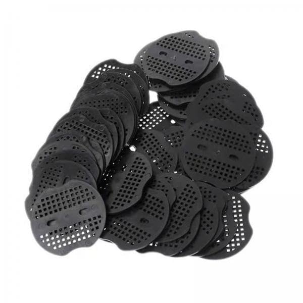 UJEAVETTE 100Pcs Plastic Tent Pegs Gaskets for Lawn Fixed Nails Garden Staples Pegs-image-16