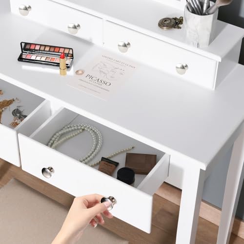 4pcs/12pcs Silver Cabinet Door Handles with Screws, Cupboard Door Knobs Polished Chrome Round Mushroom Light Pull Handles, 30mm Modern Hardware Door Knobs for Cupboards, Drawers and Wardrobes (12pcs) - Image 3