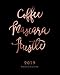 Produktbild Coffee Mascara Hustle, 2019 Weekly Planner: Black & Rose Gold Inspirational Quote Weekly Dated Agenda Diary Book, 12 Months, January - December 2019