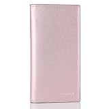 CASMONAL Premium Leather Checkbook Cover for Men and Women Checkbook Holder Wallet RFID Blocking