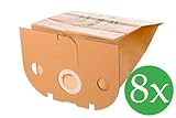8 Staubsaugerbeutel Premium geeignet für Vorwerk Tiger 250, 251 und 252