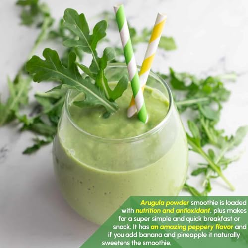 Arugula Powder 8 oz - Pure Powder Great for Seasonings, Salads