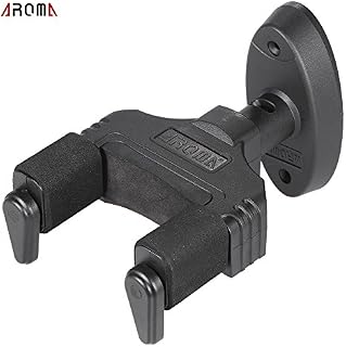 Kalaok AROMA AH-85 Universal Guitar Hanger Hook Holder Wall Mount with Auto Grip