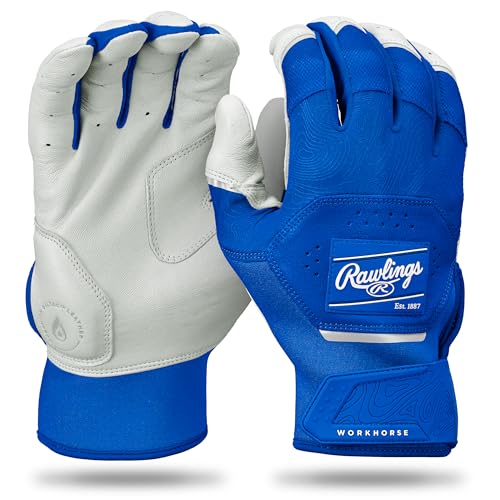 Image of Rawlings | Workhorse Baseball Batting Gloves | Youth Sizes | Multiple Colors