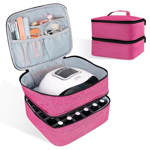 ALSLEA Nail Polish Organizer Holds 30 Bottles (15ml - 0.5