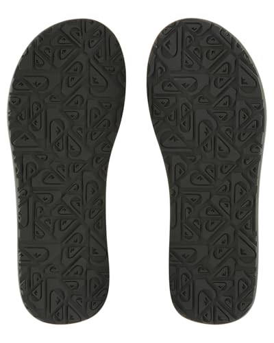Image of Quiksilver Carver Suede Flip Flops for Men, Arch Support Athletic Mens Sandals, Thong Mens Slides