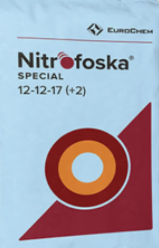 Nitrofoska Special 12-12-17 (2) mg 5KG. Abono granulado NPK Con magnesio, azufre y boro, nutrientes esenciales para la vid..